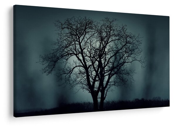 Tablou copaci în eclipsă (90x60 cm)