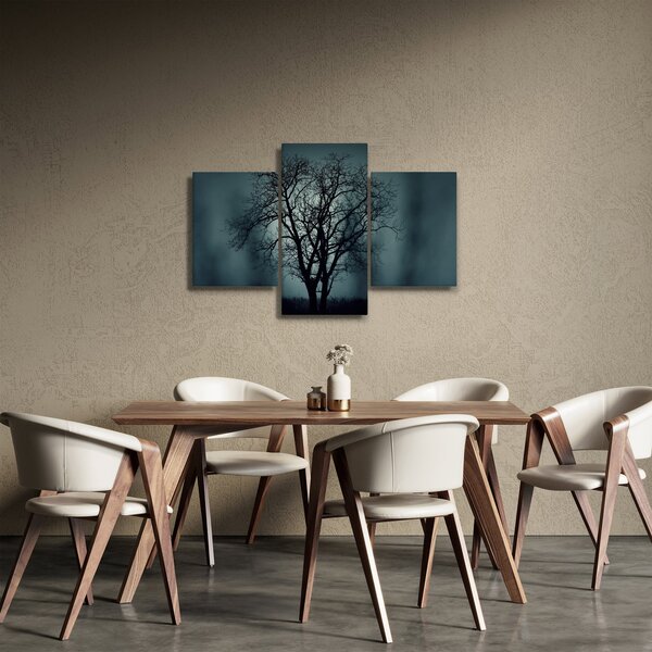 Tablou copaci în eclipsă (90x60 cm)