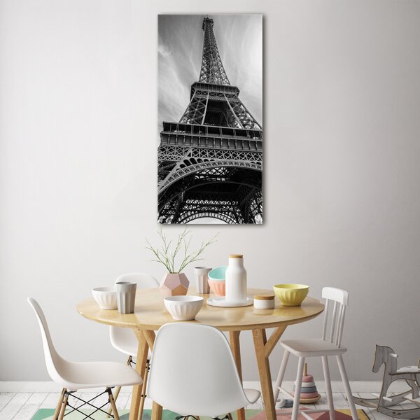 Tablou pe pe sticlă Turnul Eiffel din Paris