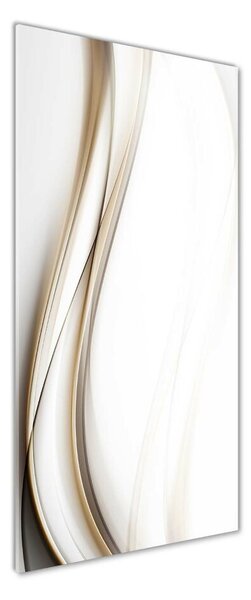 Tablou Printat Pe Sticlă val abstract