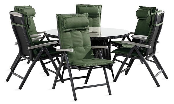 Mese și scaune Riverside 356 Textil, Metal