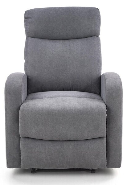 Fotoliu recliner Houston 1034Gri inchis, 8x8x10cm, Tapiterie