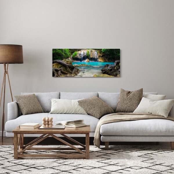 Tablou cu cascade (120x50 cm)
