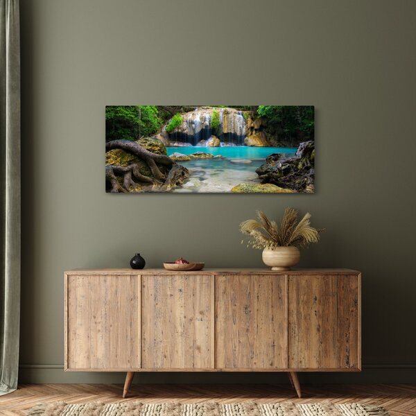 Tablou cu cascade (120x50 cm)