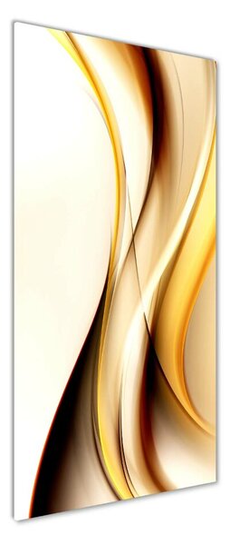 Tablou din Sticlă val abstract
