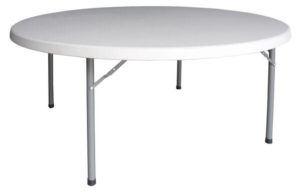 Masă pliabilă Model Comfort, Alb, D180x74 cm