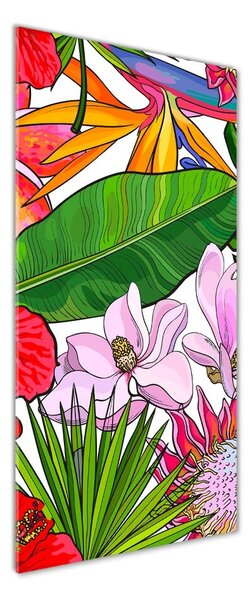 Tablou Printat Pe Sticlă model Hawaii