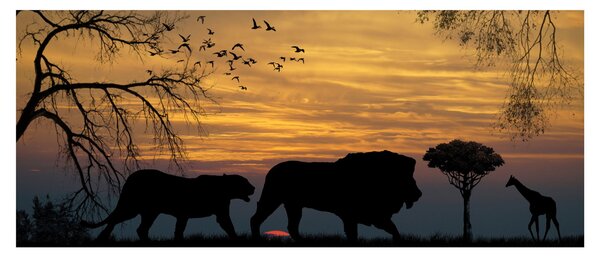 Tablou cu Safari (120x50 cm)