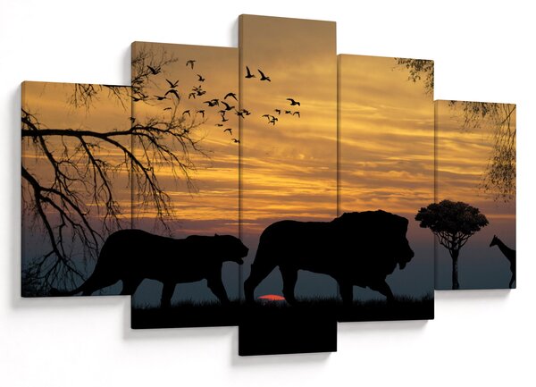 Tablou cu Safari (150x105 cm)
