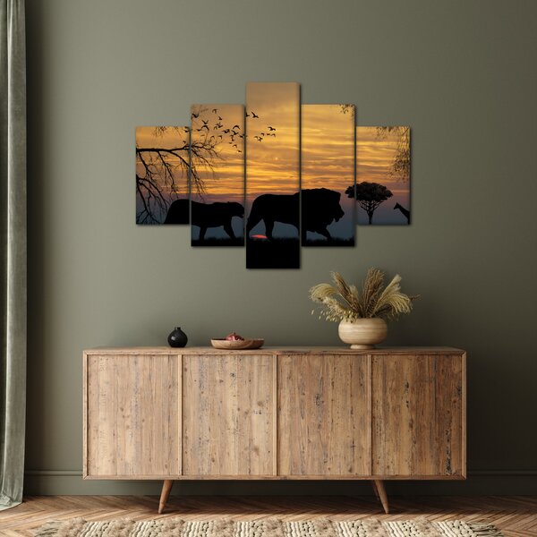 Tablou cu Safari (150x105 cm)