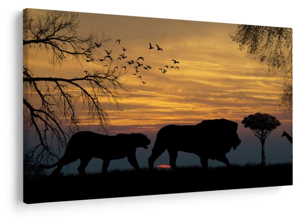 Tablou cu Safari (90x60 cm)