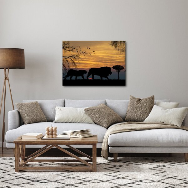 Tablou cu Safari (70x50 cm)