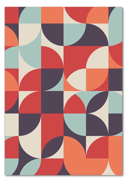 Tablou pe pe sticlă abstract