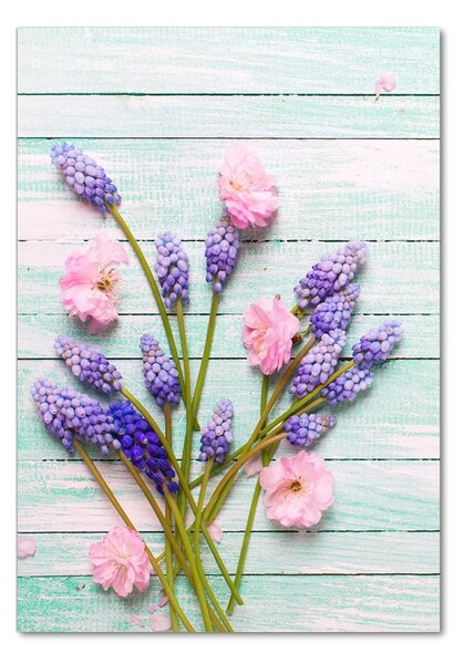 Tablou Printat Pe Sticlă Muscari