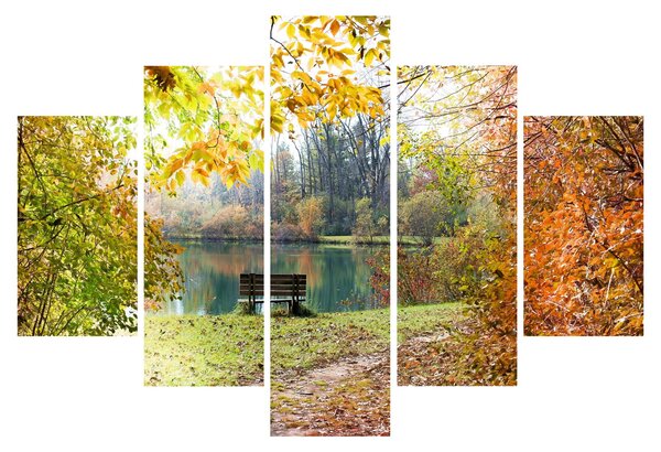 Tablou cu pescărie (150x105 cm)