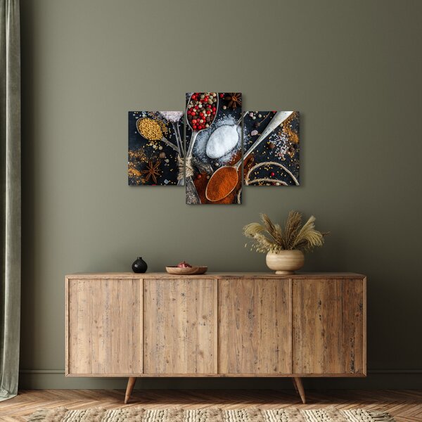 Tablou cu condimente (90x60 cm)