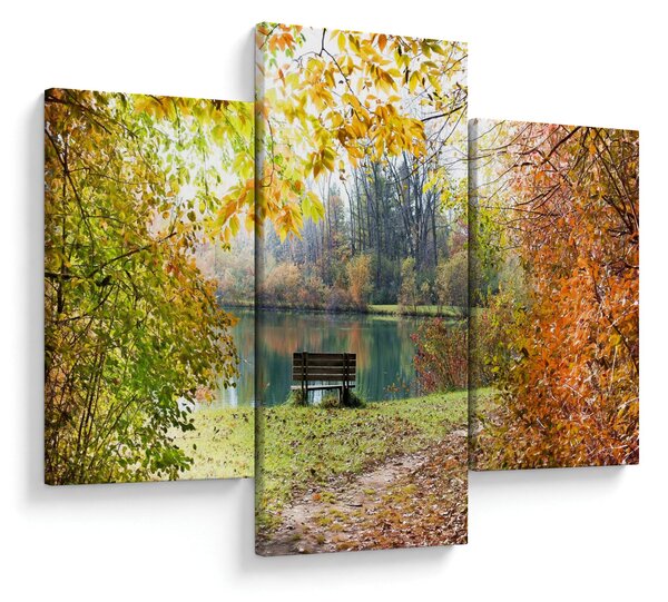 Tablou cu pescărie (90x60 cm)