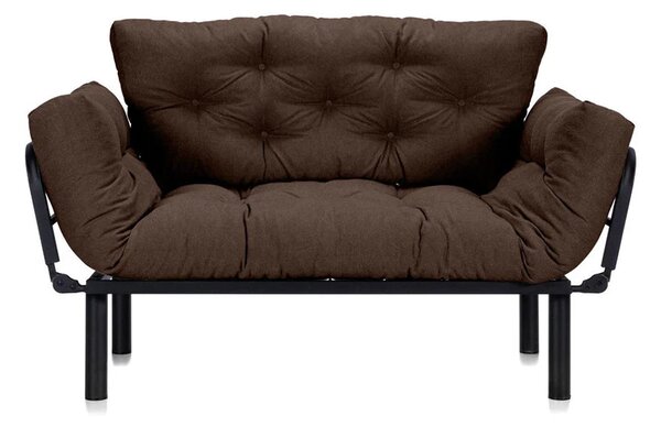 Canapea Extensibilă 2 locuri SUNNY, pentru terasă, 155x70x85 cm, Maro-Enjoy