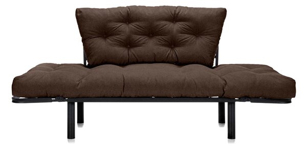 Canapea Extensibilă 2 locuri SUNNY, pentru terasă, 155x70x85 cm, Maro-Enjoy