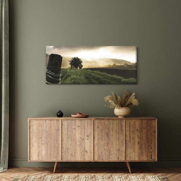 Tablou cu luncă (120x50 cm)