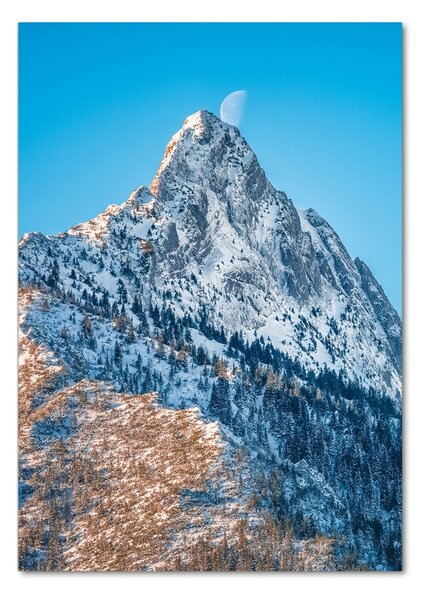 Fotografie imprimată pe sticlă Tatra Munții Giewont