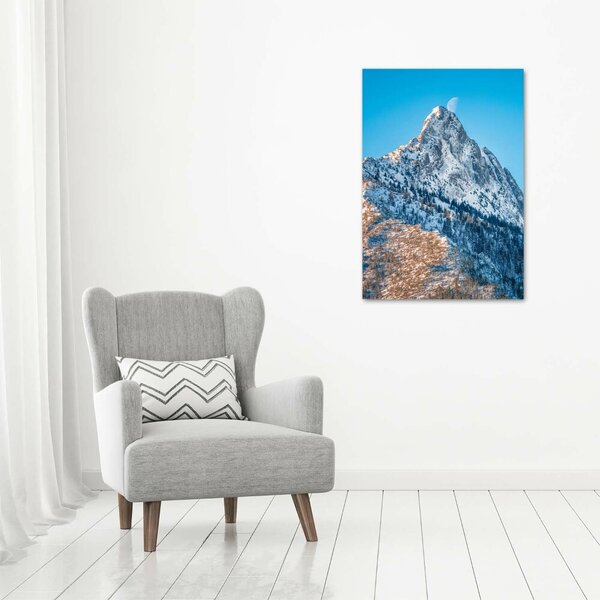 Fotografie imprimată pe sticlă Tatra Munții Giewont