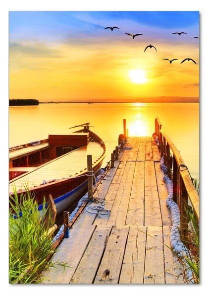 Tablou din Sticlă Lac