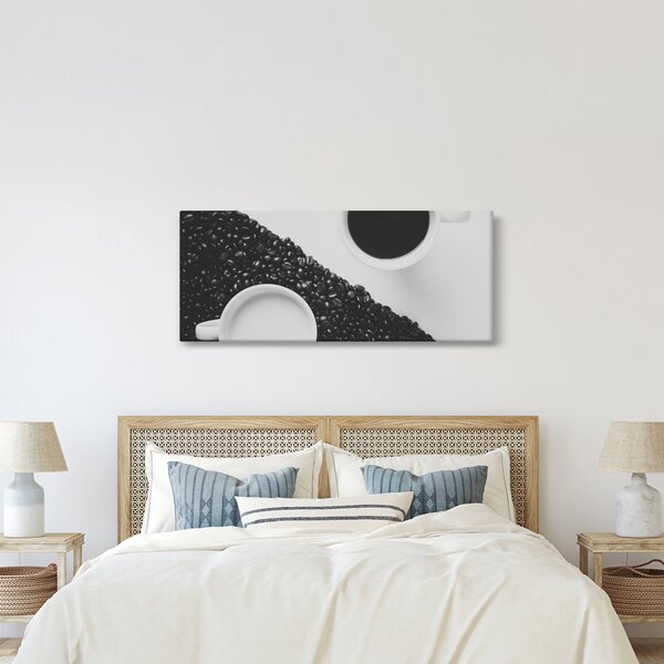 Tablou cu cafea (120x50 cm)