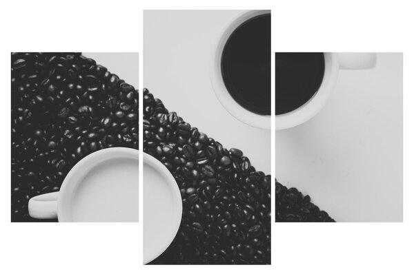 Tablou cu cafea (90x60 cm)