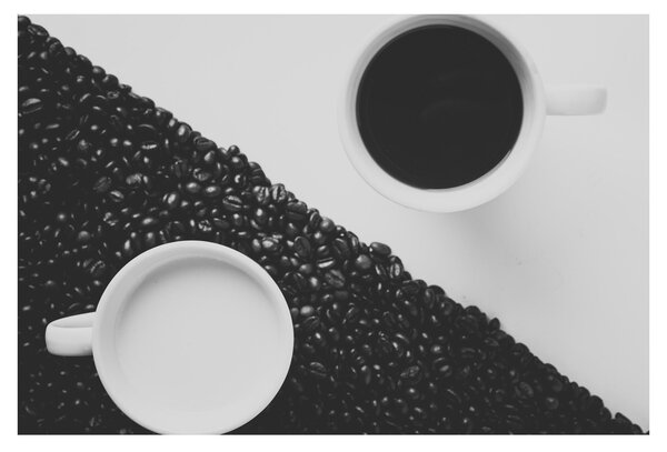Tablou cu cafea (90x60 cm)