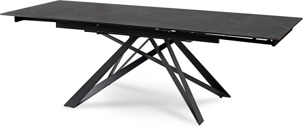 Masă sufragerie extensibilă Maximus (negru) (pentru 6-8 persoane). Promo -19%. 1129257
