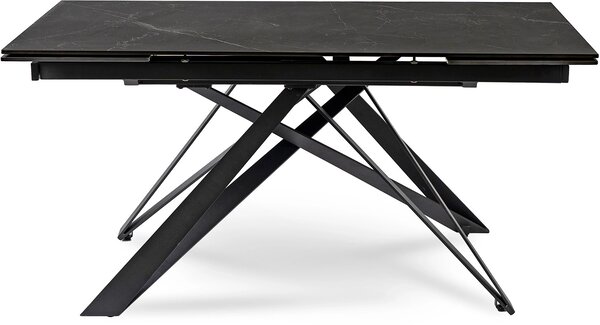 Masă sufragerie extensibilă Maximus (negru) (pentru 6-8 persoane). Promo -19%. 1129257
