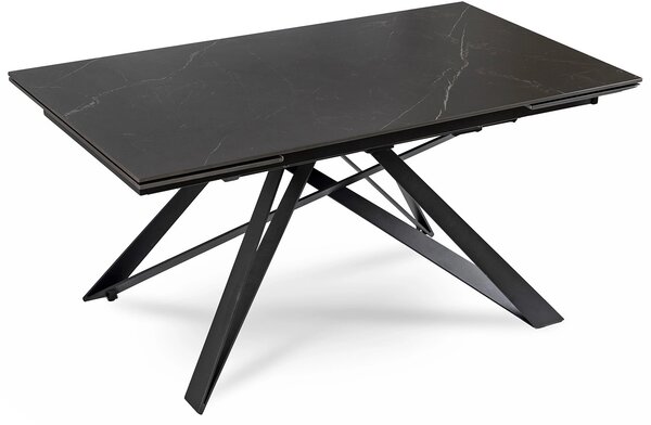 Masă sufragerie extensibilă Maximus (negru) (pentru 6-8 persoane). Promo -19%. 1129257