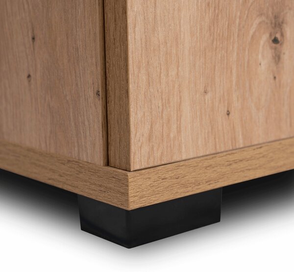 Dulap cu rafturi Pratt (Stejar artisan) . Promo -18%. 1129284