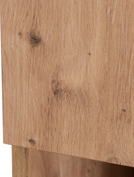 Dulap cu rafturi Pratt (Stejar artisan) . Promo -18%. 1129284