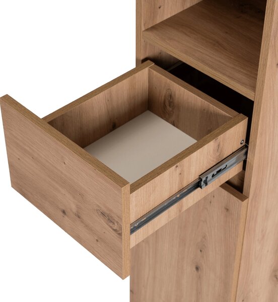 Dulap cu rafturi Pratt (Stejar artisan) . Promo -18%. 1129284