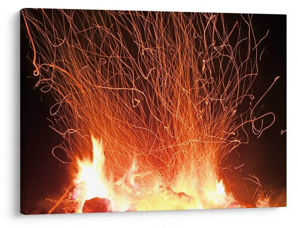 Tablou cu focul (70x50 cm)