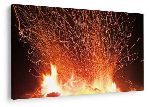Tablou cu focul (90x60 cm)