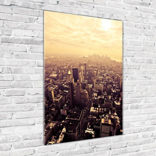 Tablou Printat Pe Sticlă Manhattan New York City