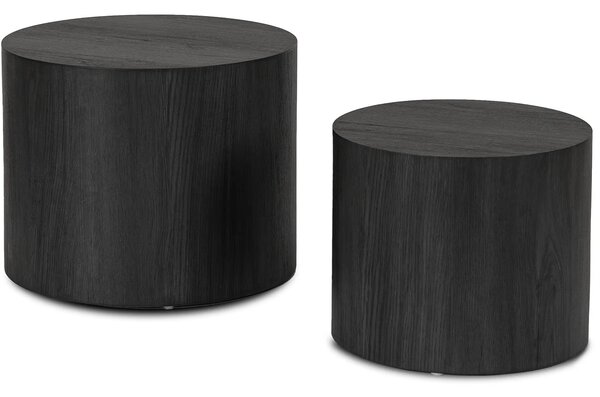 Set 2 mese de cafea Liloo (negru). Promo -18%. 1129183