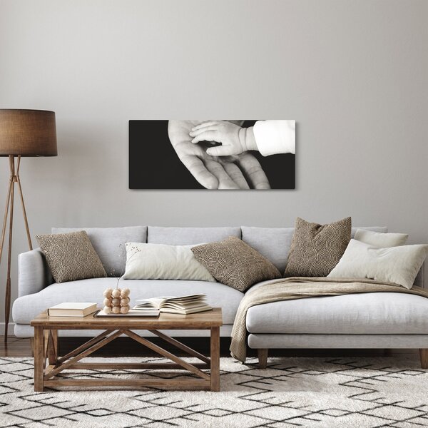 Tablou cu mâini (120x50 cm)