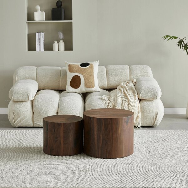 Set 2 mese de cafea Liloo (nuc). 1129185