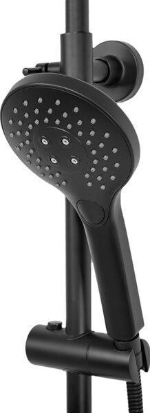 Coloana de dus cu termostat REA VINCENT Black