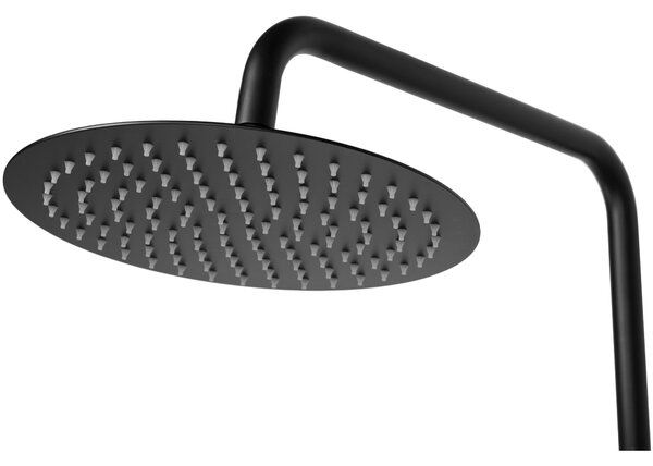 Coloana de dus cu termostat REA VINCENT Black