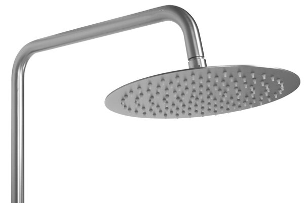 Coloana de dus cu termostat REA VINCENT NICKEL BRUSH INOX