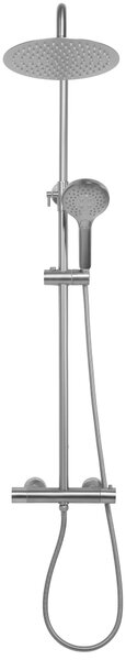Coloana de dus cu termostat REA VINCENT NICKEL BRUSH INOX