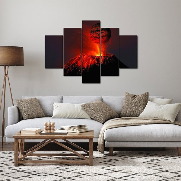 Tablou cu vulcan (150x105 cm)