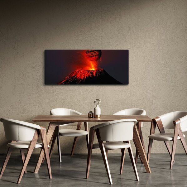 Tablou cu vulcan (120x50 cm)