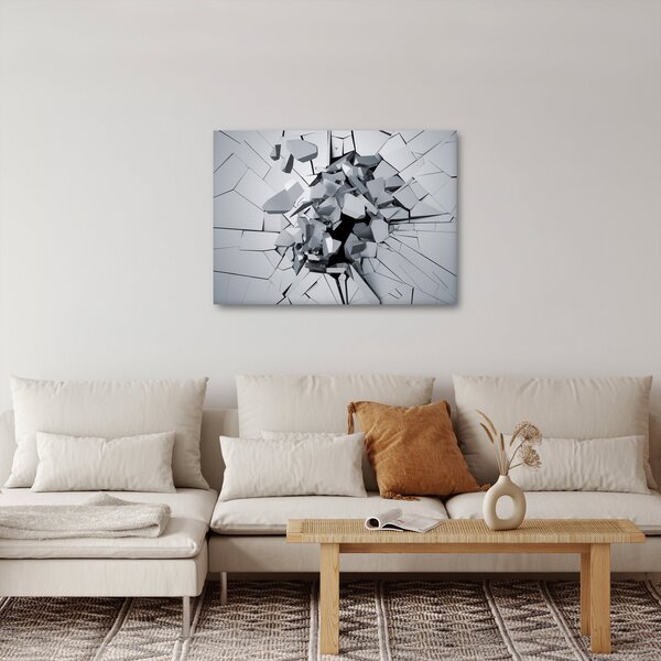Tablou abstracție 3D (70x50 cm)