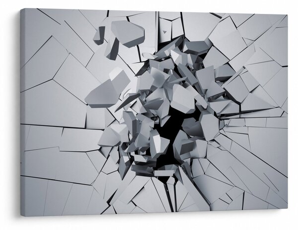 Tablou abstracție 3D (70x50 cm)